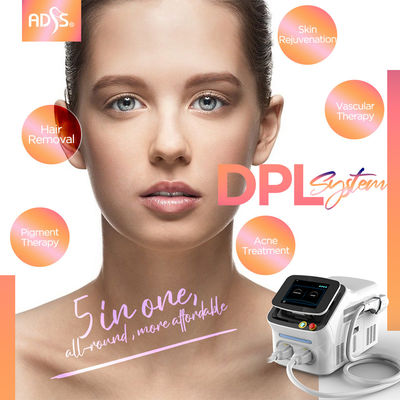 Máquina del rejuvenecimiento de la piel del IPL DPL, máquina vascular del retiro del laser 4000W