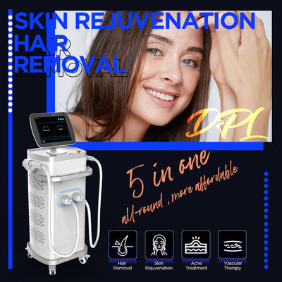 Máquina multifuncional caliente del OPT SHR IPL, máquina del rejuvenecimiento de la piel del OPT IPL