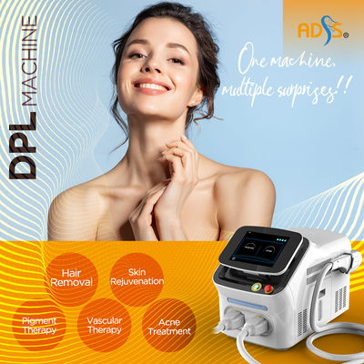 Máquina permanente del retiro del pelo del laser de la belleza IPL del salón para el anuncio publicitario