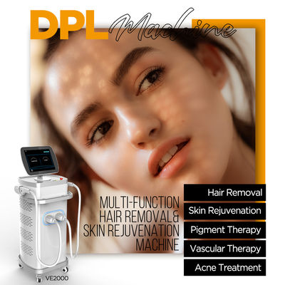 Dispositivo comercial del retiro del pelo del fotón de la máquina 15*50mm2 IPL del laser de DPL