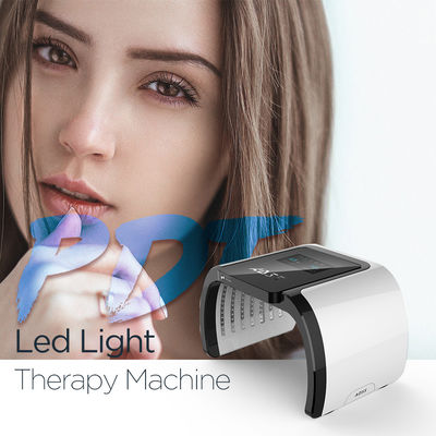 Máquina que blanquea facial antienvejecedora del rejuvenecimiento PDT de la terapia de la luz del color LED del dispositivo 7 de la terapia de la luz del cuidado de piel
