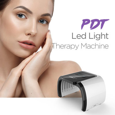 Máquina portátil de la terapia de la luz del fotón LED de 7 colores para la belleza facial
