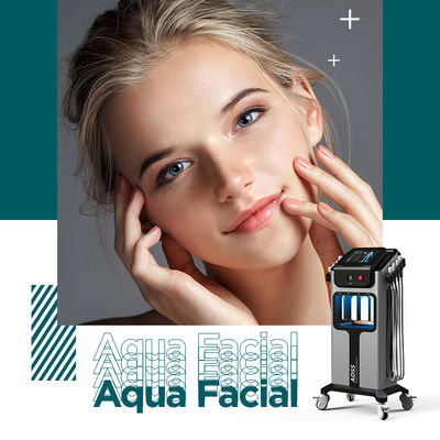 Dermabrasion de peladura ultrasónico hace frente al oxígeno de Jet Peel Injector Facial Water de la máquina del cuidado