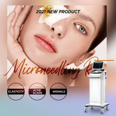 Estilo inmóvil del rejuvenecimiento de la piel de la máquina del RF Microneedling del escarlata