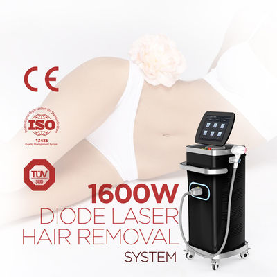 LCD 755nm + 808nm + 1064nm Diodo láser máquina de depilación con CE médica