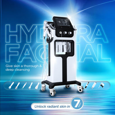 Máquina hidráulica de agua para el rostro con máscara LED Máquina hidrafacial para el rostro