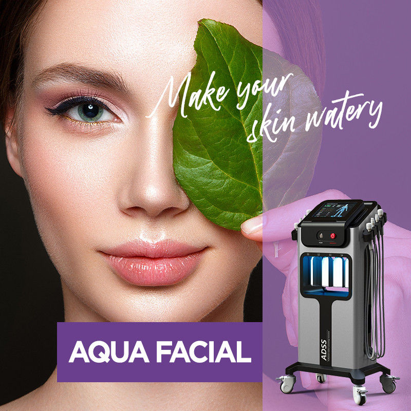 Mejor 7 de los salones en 1 máquina facial hidráulica de la cáscara del oxígeno del agua del hidrógeno del cuidado de piel del equipo de la belleza de la cara